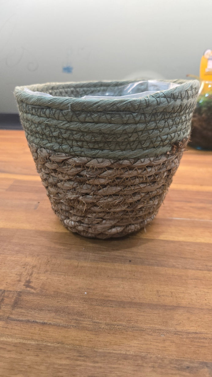 CACHE POT PANIER NATUREL